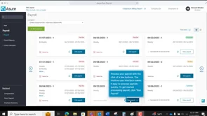 screenshot of Asure Payroll & Tax Management